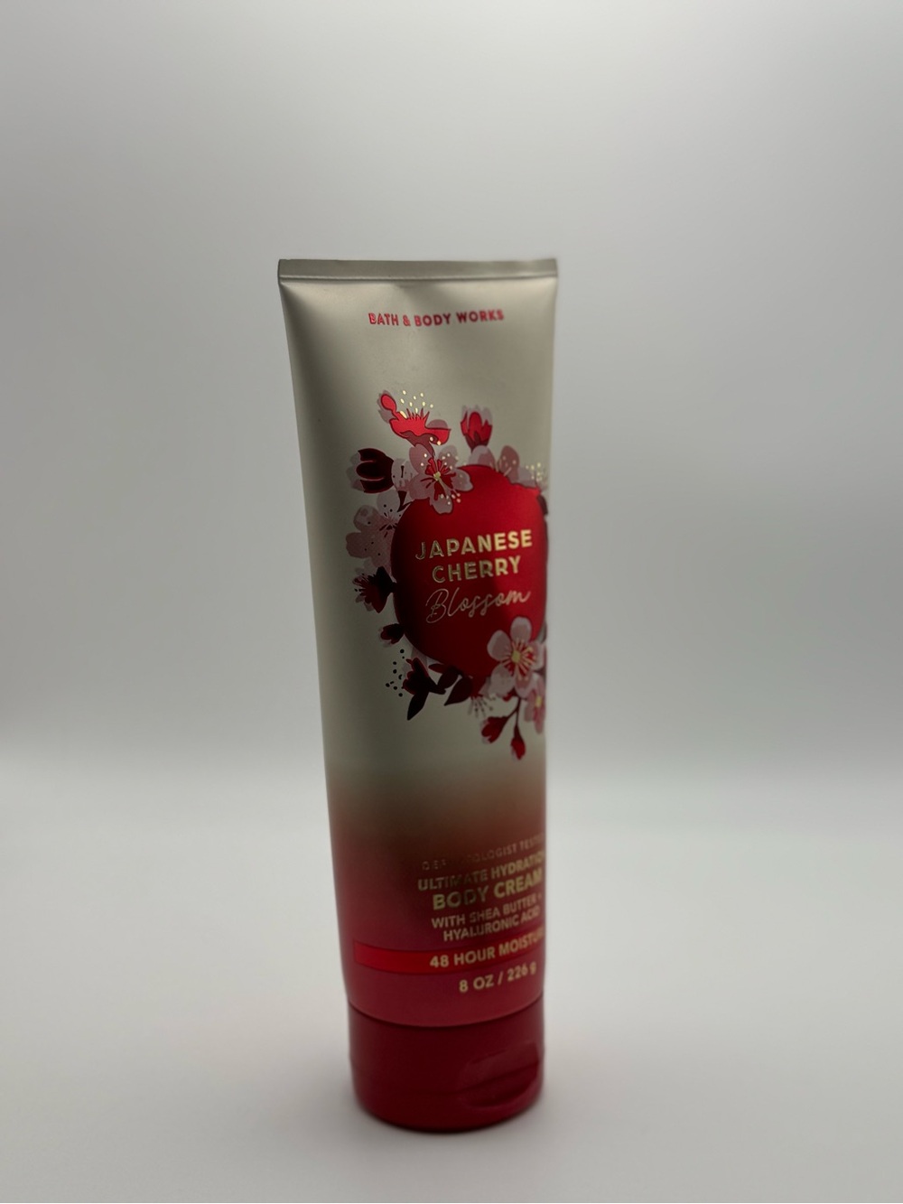 Bath & Body Works Japanese Cherry Blossom Body Cream - Red Pink